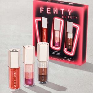 Fenty Beauty Gloss Bomb Set - Coral, Mauve, Clear